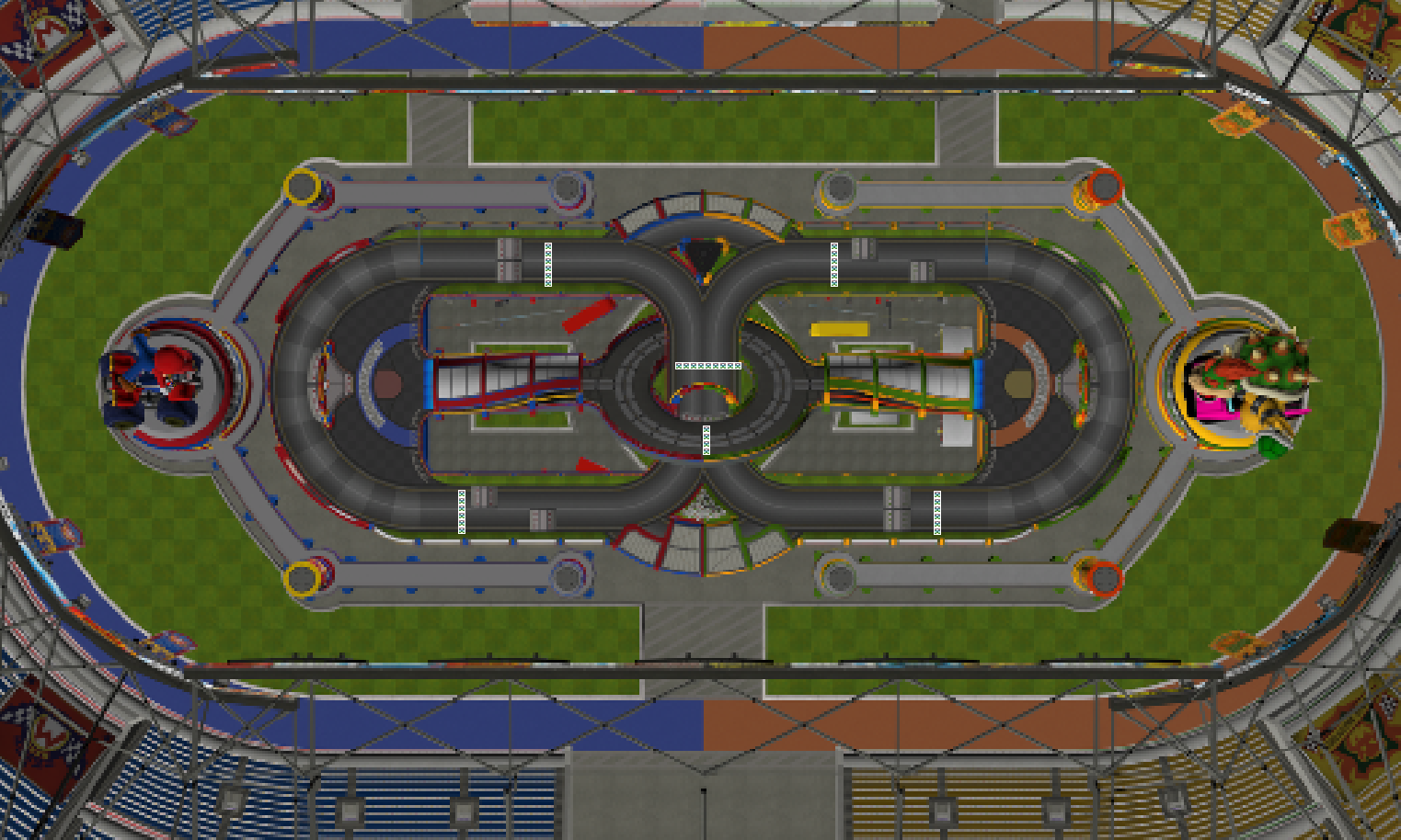 Switch Battle Stadium Mario Kart Pc 6042