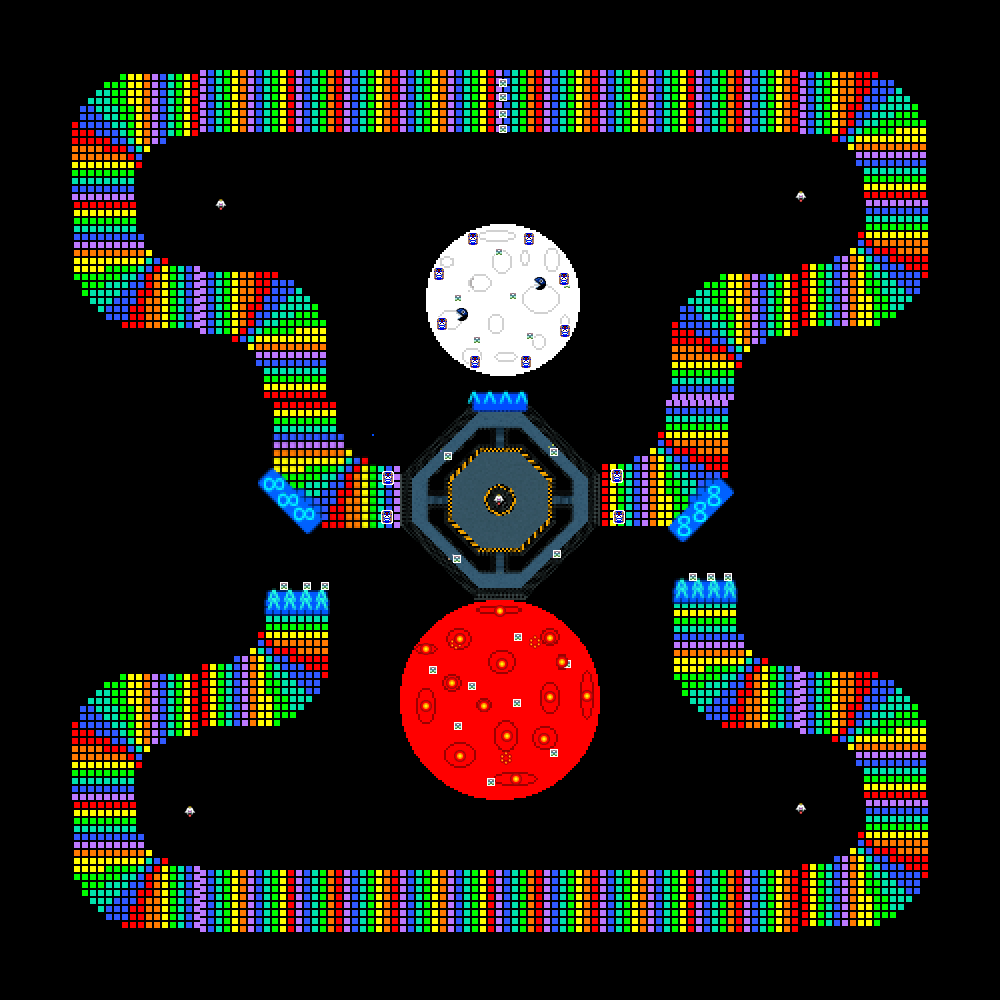 Arène Boo Space Station 1 - Mario Kart PC