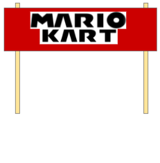 Mario Kart Banner