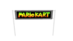 MK64 Starting Line Banner