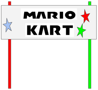 Mario Kart Banner