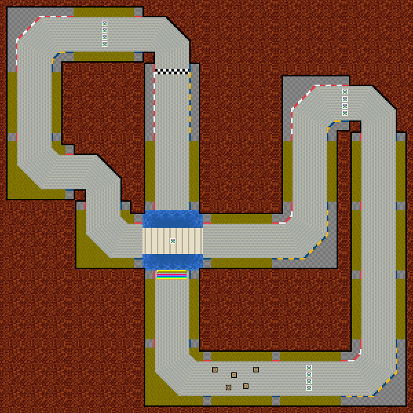 Toad Town - Mario Kart PC