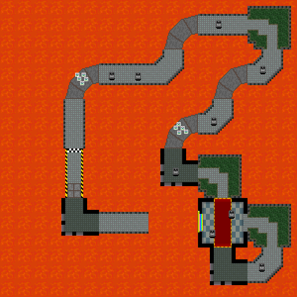 N64 Bowser's Castle - Mario Kart PC