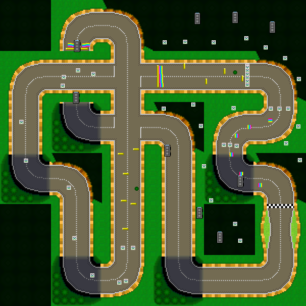 rocky road - Mario Kart PC