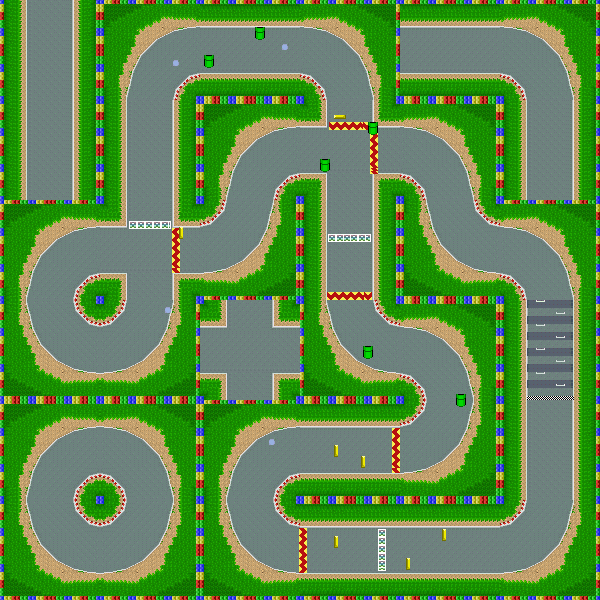 Luigi's Raceway - Mario Kart PC