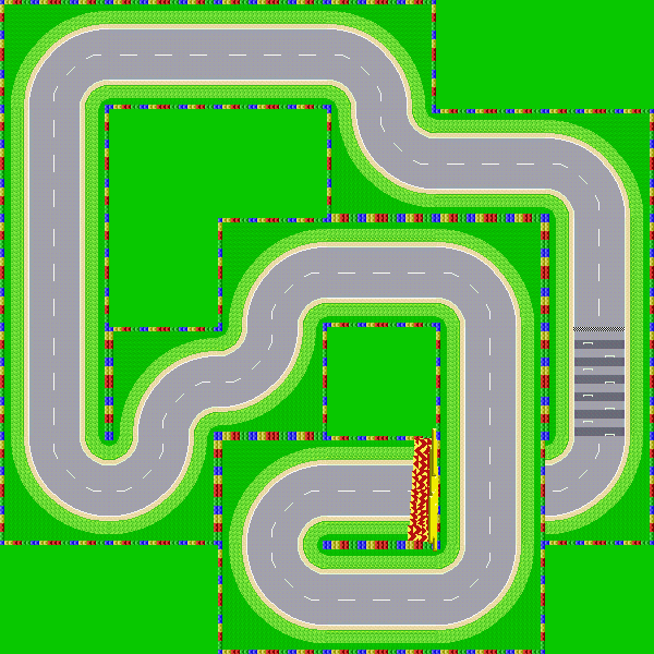 SNES Mario Circuit 2 - Mario Kart PC