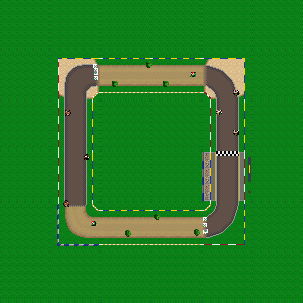 Talladega Super Speedway Mario Kart PC