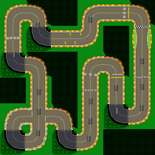 Busy City Intersection - Mario Kart Pc