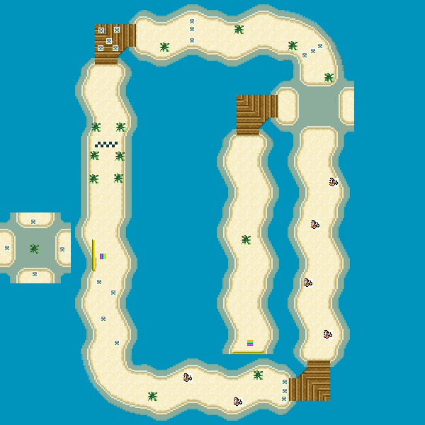 Cheep Cheep Beach in my way - Mario Kart PC