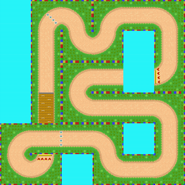 GBA Riverside Park (MK8 Style) - Mario Kart PC