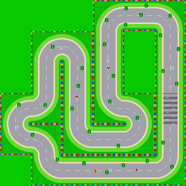 Sonic Circuit Zone - Mario Kart PC