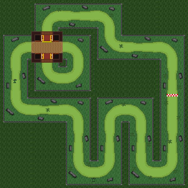 Luigis dark track - Mario Kart PC