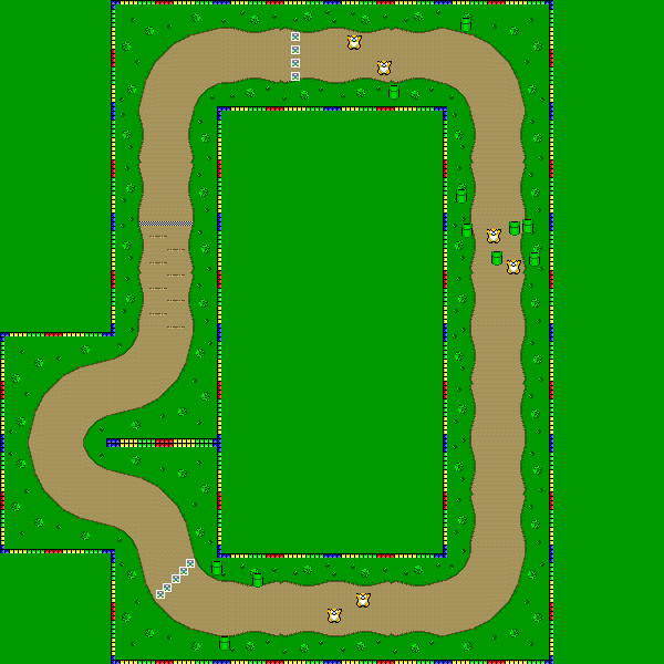 SMK Donut Plains 2 - Mario Kart PC