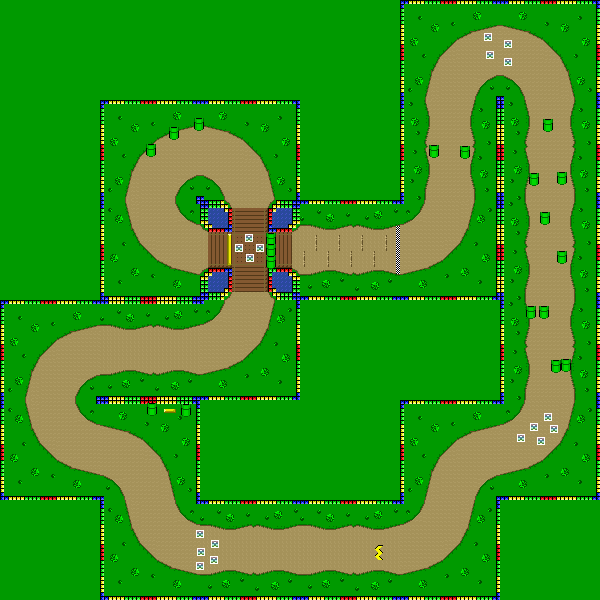 Donut Crossing - Mario Kart PC