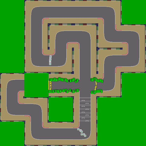 Luigi Raceway 4 - Mario Kart PC