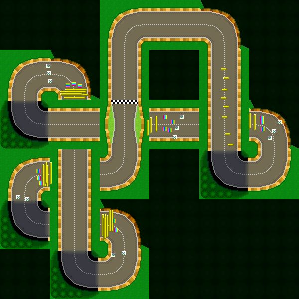 Wiggler highway - Mario Kart PC