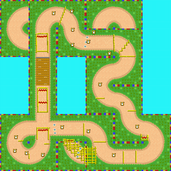 GBA Riverside Park T - Mario Kart PC