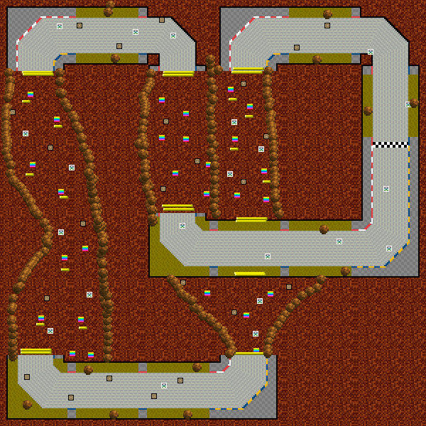 Rooftop Rush - Mario Kart PC