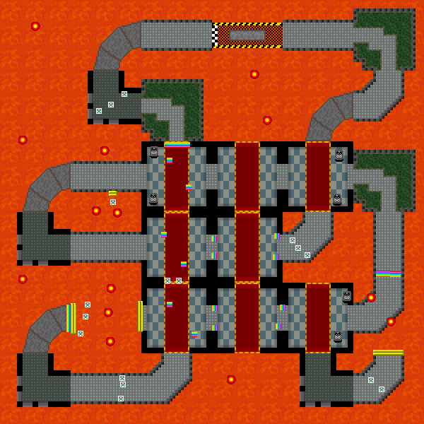 Bowser's Mess Maze - Mario Kart PC