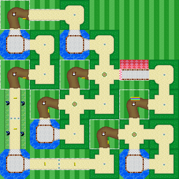 Loop Gardens - Mario Kart PC