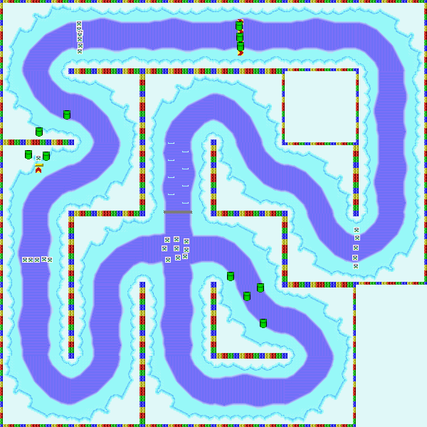 Snow Speedway - Mario Kart PC