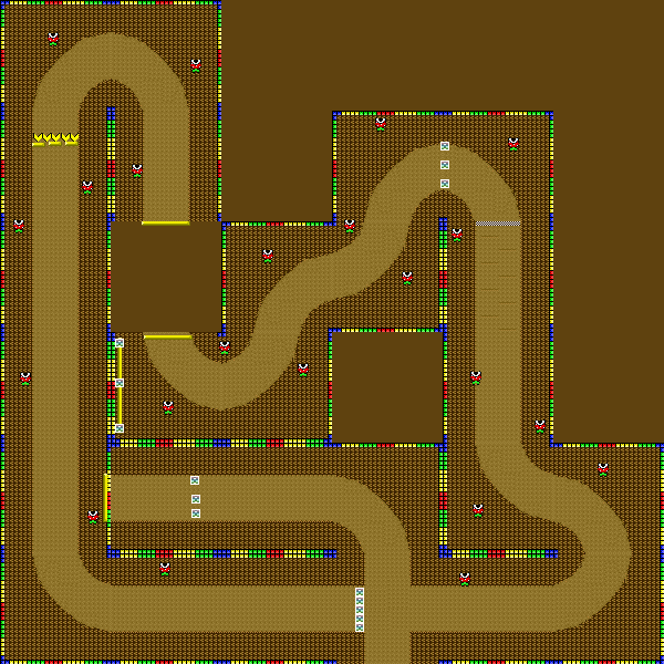 Chocolate island 1 - Mario Kart PC