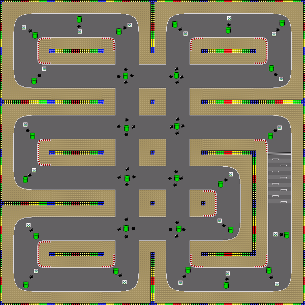 Dizzy Crazy Circuit 1 - Mario Kart PC