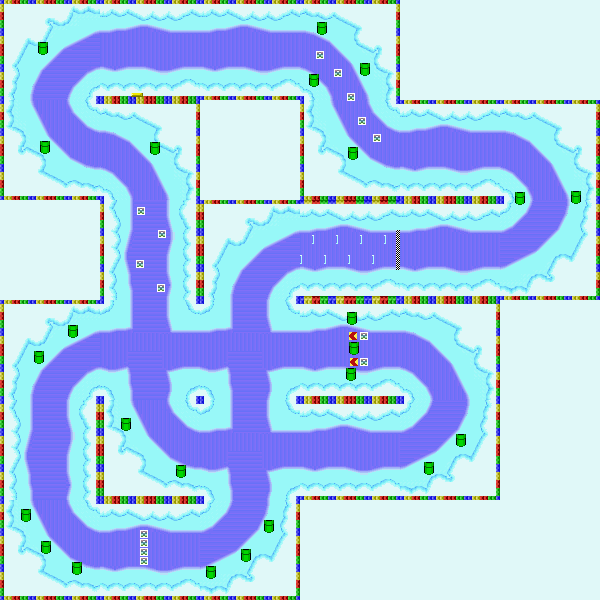 Snow Valley 1 - Mario Kart PC