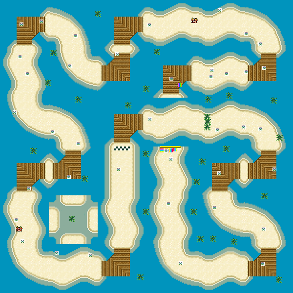 Unstable Cheep Cheep Beach - Mario Kart PC