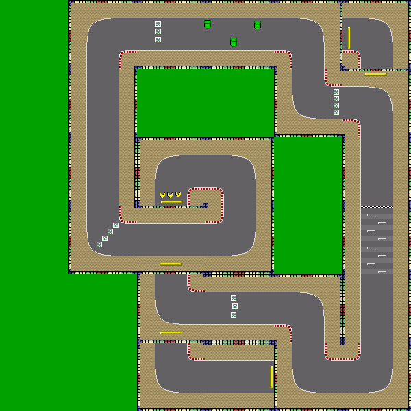 Mario Raceway 1 - Mario Kart PC