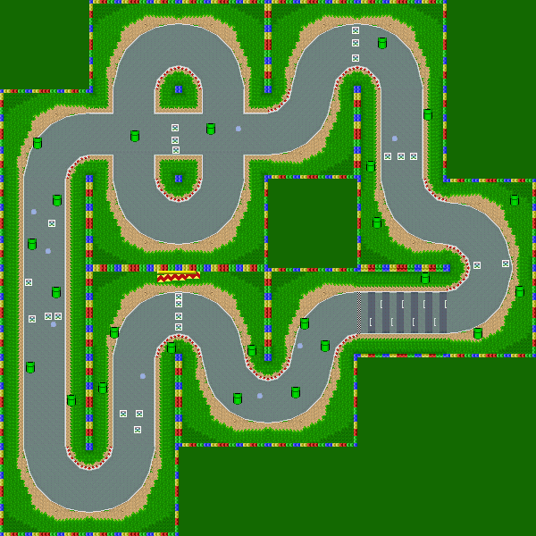 luigi's stunts raceway - Mario Kart PC