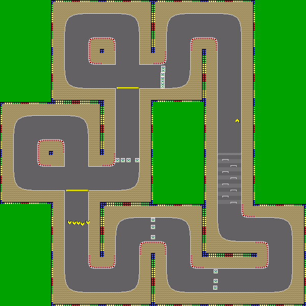 Mario circuit loops - Mario Kart PC