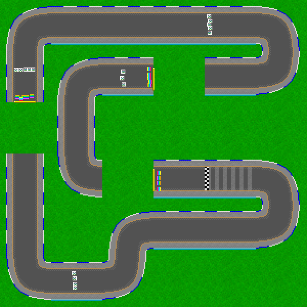Circuit Road Stadium 2 - Mario Kart PC