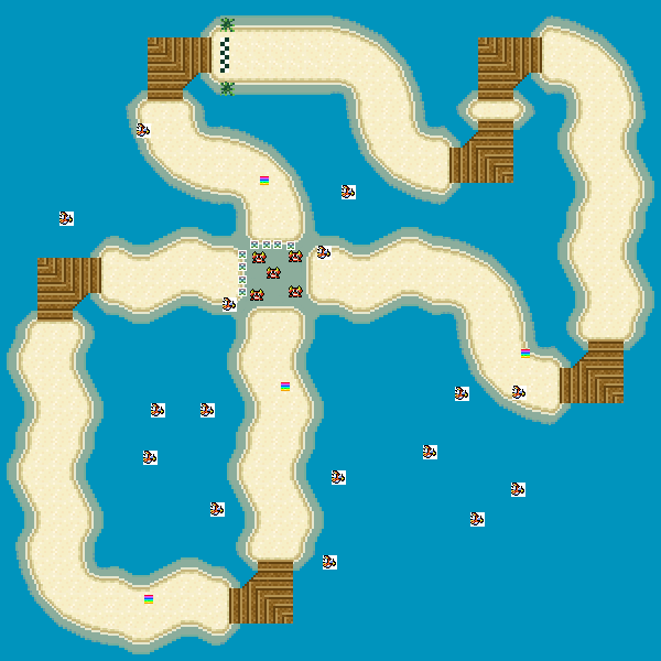 Cheep Cheep's Beach - Mario Kart PC