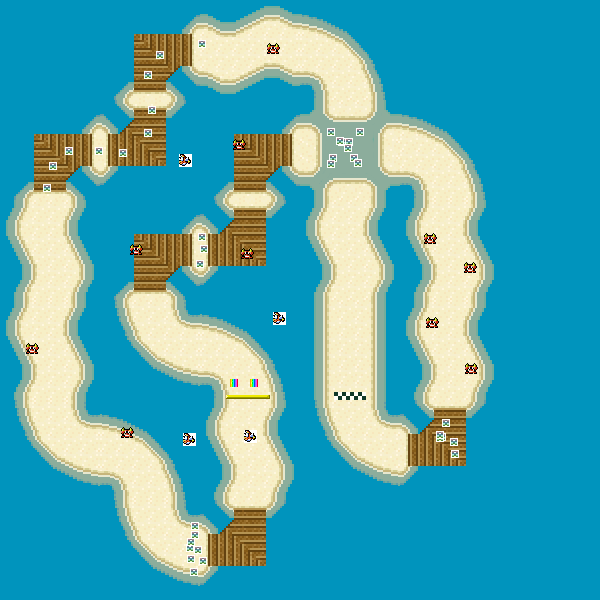 CHEEP CHEEP BEACH - Mario Kart PC