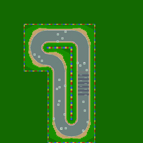 Luigi raceway - Mario Kart PC