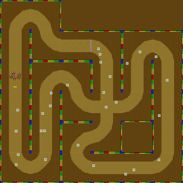 Chocolate mountains - Mario Kart PC