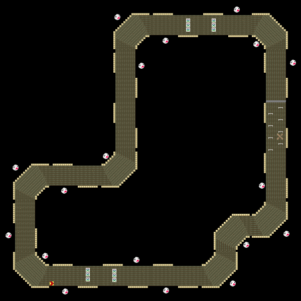 Boo Boardwalk 1 - Mario Kart PC