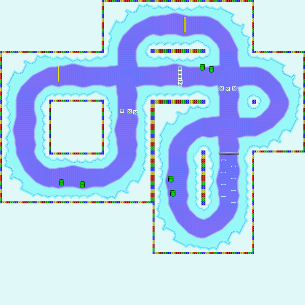 snow circuit - Mario Kart PC