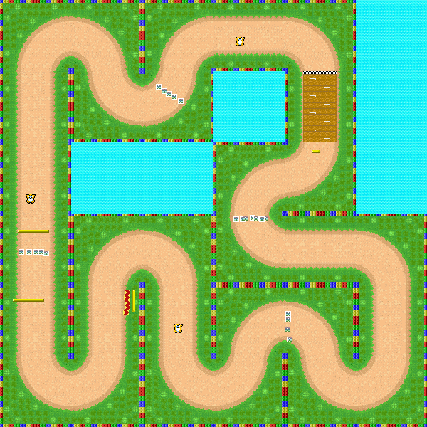 Water Falls - Mario Kart PC