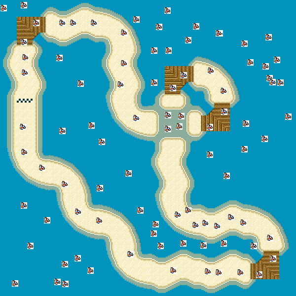 A day on REAL cheep cheep island - Mario Kart PC