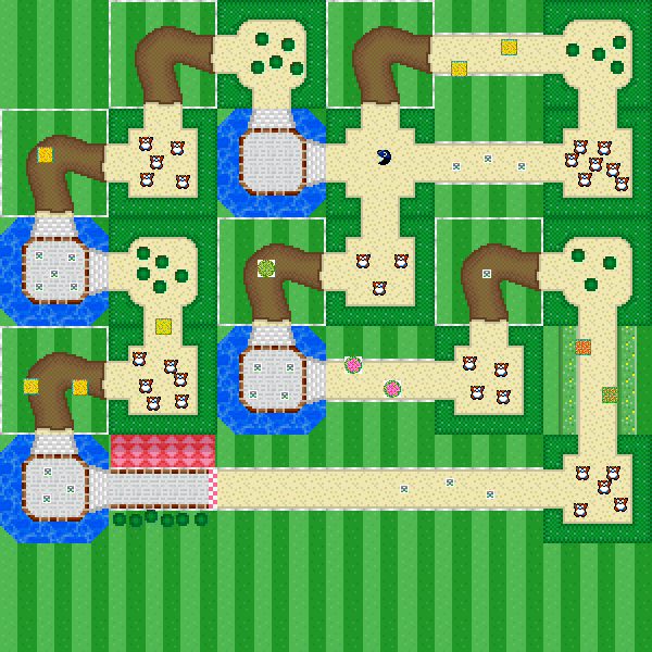 Flower Pathway - Mario Kart PC