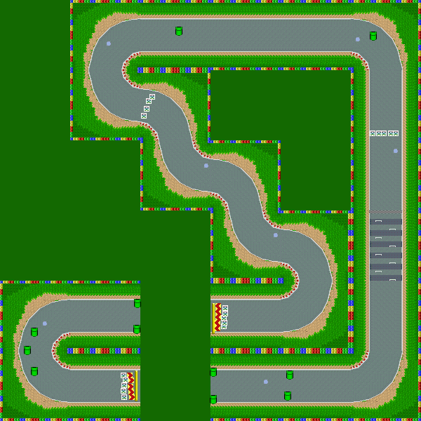 Luigi raceway - Mario Kart PC