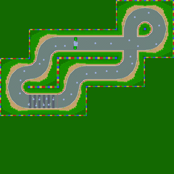PIDDLE PUDDLE VEGTABLE CIRCUIT (EAT YOUR VEGTABLES - Mario Kart PC