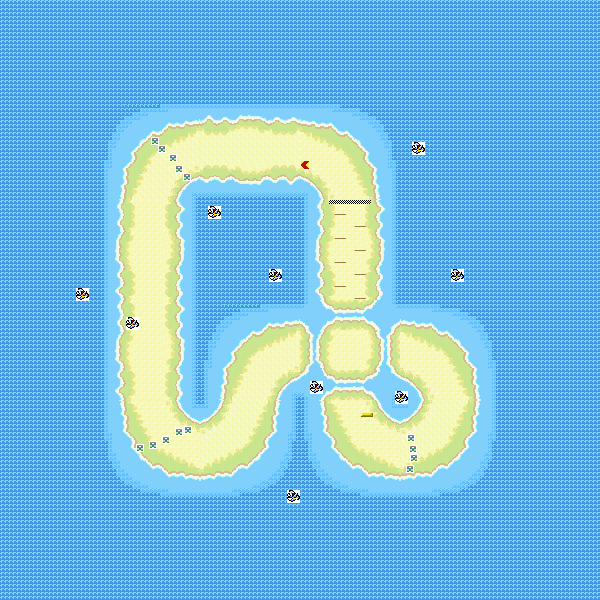 Toad Beach I - Mario Kart PC