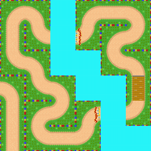 Parkside River - Mario Kart PC