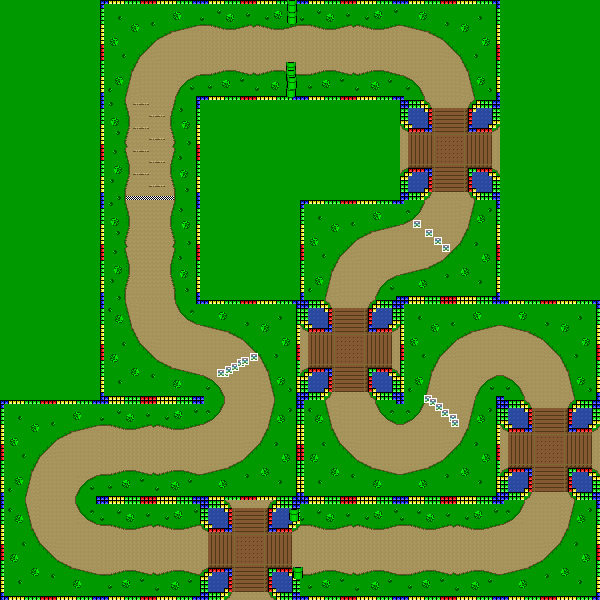 GP Pac Labyrinth - Mario Kart PC