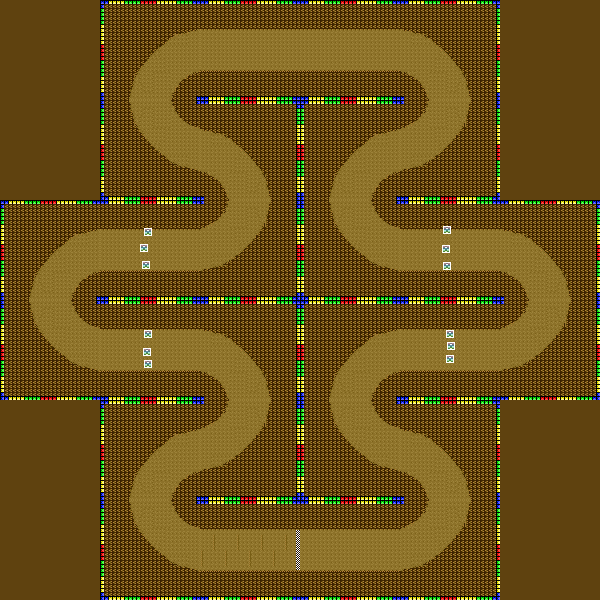 Chocolate plateau - Mario Kart PC