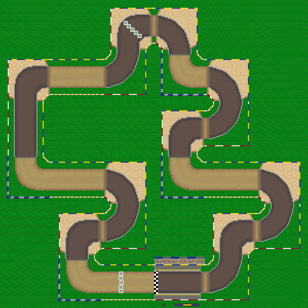 Yoshi circuit - Mario Kart PC