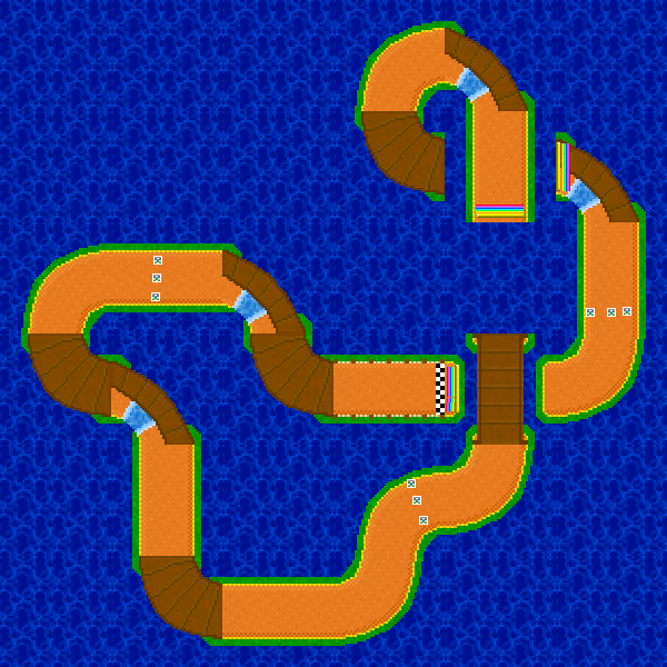 Ancient Falls - Mario Kart PC